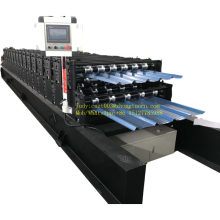 Customize double metal corrugated corrugated board  roofing tile roll forming machine for sale